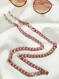 Marlene αλυσίδα γυαλιών rose gold