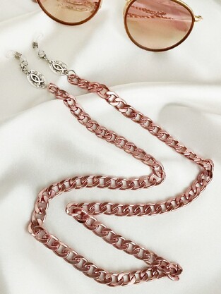 Marlene αλυσίδα γυαλιών rose gold
