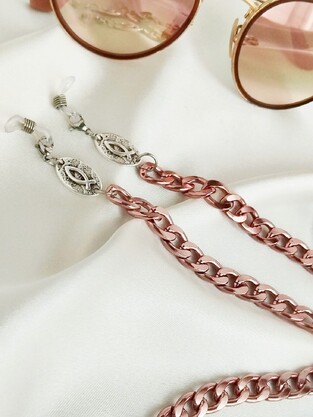 Marlene αλυσίδα γυαλιών rose gold
